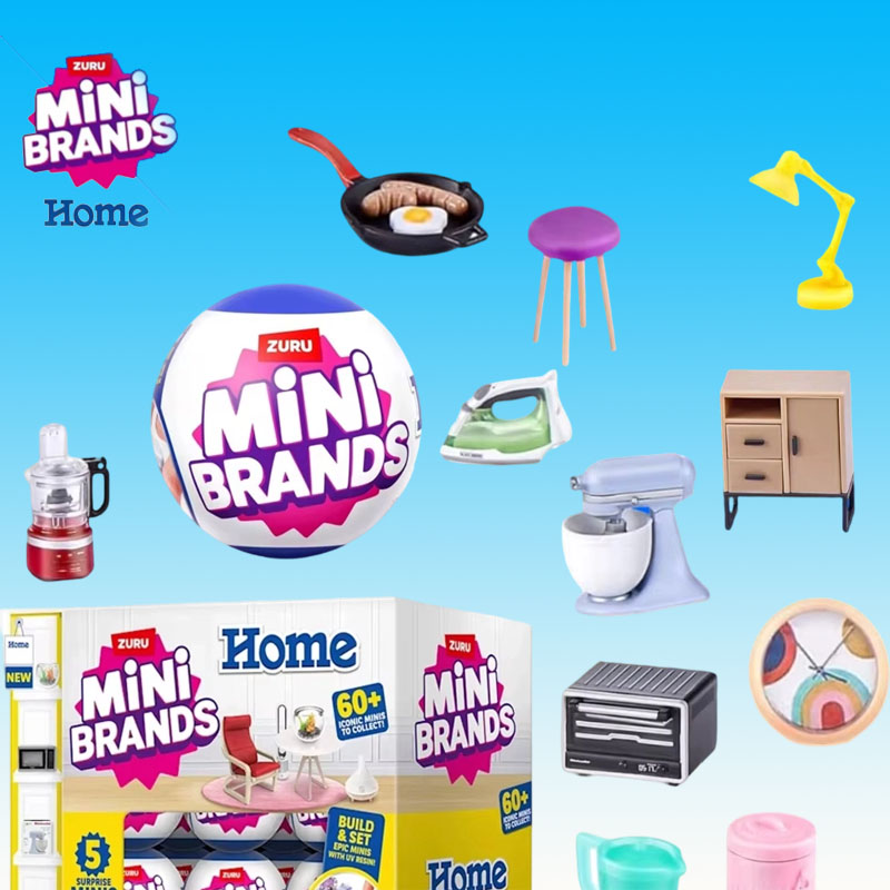 Kitchen Uncle - Zuru Sürpriz Mini Marka Ev Serisi